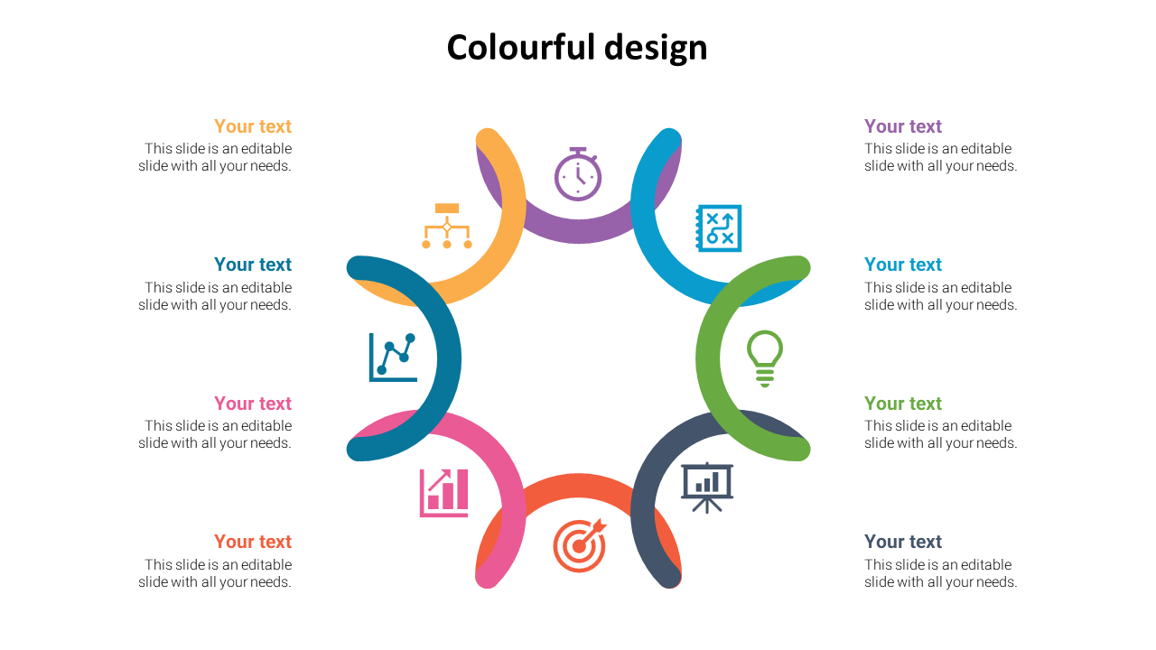 Amazing Colorful Designs PowerPoint Template Designs